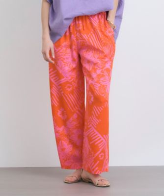 ＜HOUSE OF LOTUS (Women)＞パッチワークフラワープリントパンツ（３０２５１０１２２００）