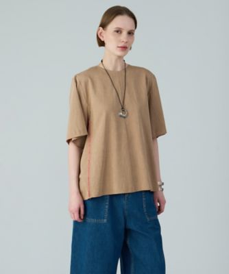 ＜HOUSE OF LOTUS (Women)＞シャドウボーダーフリンジブラウス（３０２５１０１３０９０）