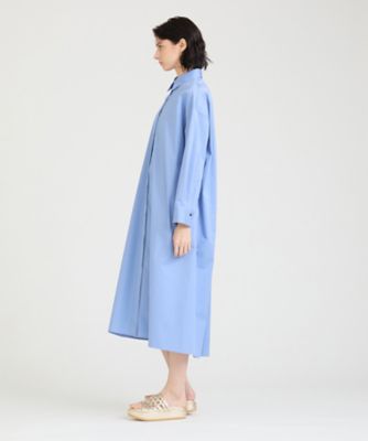 コットンサテンシャツワンピース（30251014040