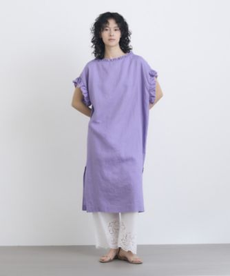＜HOUSE OF LOTUS (Women)＞リネンフリルワンピース（３０２５１０１４３４０）