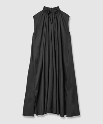 CARVEN ハンガリー製 ノースリーブ ドレープ ワンピース N1220 CARVEN ハンガリー製 ノースリーブ ドレープ ワンピース N1220