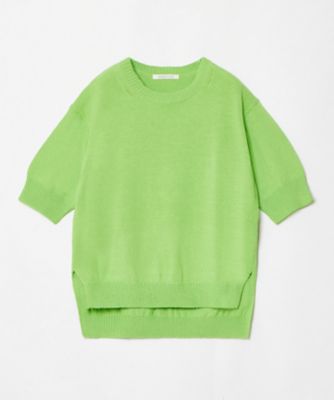 クリアコットンクループルオーバー（３０２５１０１６１８０）