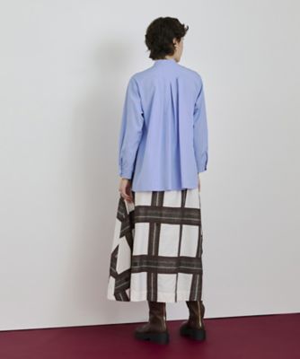 美品✨ハウスオブロータス ジオメトリックオリエンタルプリントスカート 24AW ジオメトリックオリエンタルプリントスカート ｜ハウス オブ