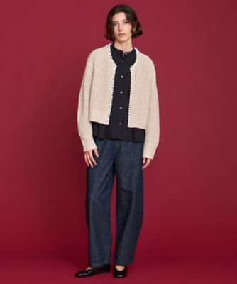 新春セール！HOUSE of LOTUS❤︎オーバーサイズ二ット ムラ糸デニムパンツ（30252012020） | HOUSE OF LOTUS