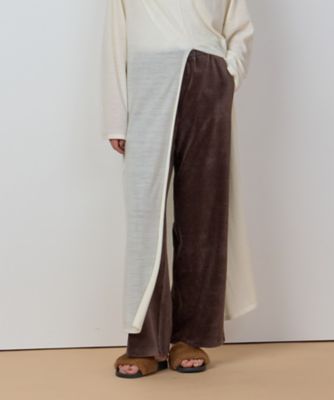コーデュロイ ベージュ ストレートパンツ journal standard luxe / ジャーナルスタンダードラックス