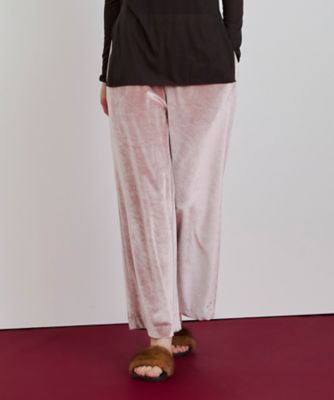 ＜HOUSE OF LOTUS (Women)＞トリアセベロアパンツ（３０２５２０１２１４０）