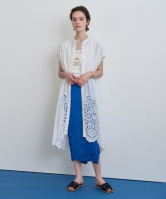 HOUSE OF LOTUS】綿100% 南国刺繍 ロングスキッパーシャツ M 楽天市場