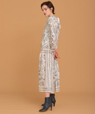 合馬公式さま⭐︎GIVENCHY ジバンシー ヴィンテージ ワンピース スカーフ付 合馬公式さま⭐︎GIVENCHY ジバンシー ヴィンテージ ワンピース