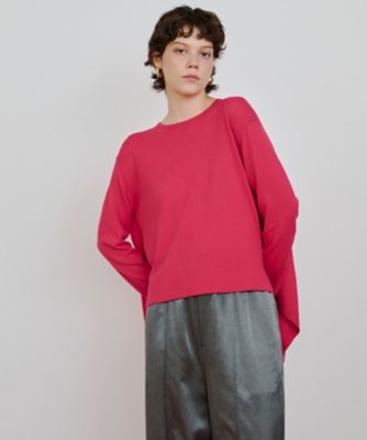 HOUSE OF LOTUS (Women)/ハウス オブ ロータス ピーチスキンテントラインプルオーバー(30252016100) 43レッド トップス【三越伊勢丹/公式】