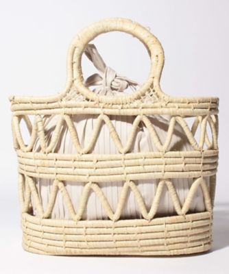 ＜HOUSE OF LOTUS (Women)＞Ｅｌｅ’　Ｓａｃ　ＤＡＲＮ　ＲＡＦＦＩＡ　ＢＡＳＫＥＴ（３１２０１６５０１８０）