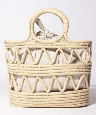 ＜HOUSE OF LOTUS (Women)＞Ｅｌｅ’　Ｓａｃ　ＤＡＲＮ　ＲＡＦＦＩＡ　ＢＡＳＫＥＴ（３１２０１６５０１８０）