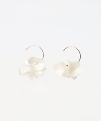 ＜HOUSE OF LOTUS (Women)＞【ａｌｐａｃａ　ｔｏ　ｈａｎａ／アルパカトハナ】ａｊｉｓａｉ　ｎｏ　ｍｉｎａｍｏ　ｈａｎｍａｒｄ　ピアス（３１２２１６５３４２０）