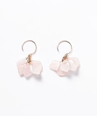 ＜HOUSE OF LOTUS (Women)＞【ａｌｐａｃａ　ｔｏ　ｈａｎａ／アルパカトハナ】ｓａｋｕｒａ　ｎｏ　ｓｈｉｚｕｋｕ　ｂａｌｌｏｏｎ　ピアス（３１２２１６５３４５０）