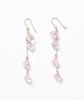 ＜HOUSE OF LOTUS (Women)＞【ａｌｐａｃａ　ｔｏ　ｈａｎａ／アルパカトハナ】ｓａｋｕｒａ　ｂｅｒｒｙ　ピアス（３１２２１６５３４７０）