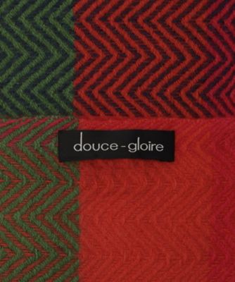 【ＤＯＵＣＥ　ＧＬＯＩＲＥ／ドゥースグロワール】チェックストール（３１２２２６５４０５０）