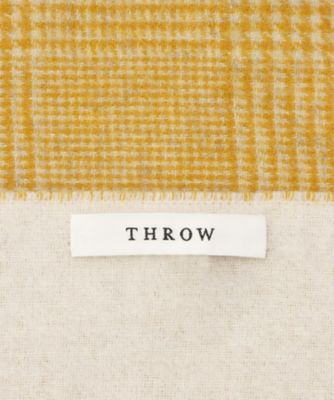 ＴＨＲＯＷ／スロー】ダブルフェイスグレンチェックストール