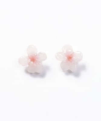 ＜HOUSE OF LOTUS (Women)＞【ａｌｐａｃａ　ｔｏ　ｈａｎａ／アルパカトハナ】ｓａｋｕｒａ　ピアス（３１２３１６５３２００）