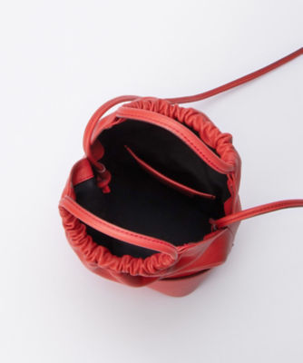 ORSETTO／オルセット】バケツ型ショルダーバッグ