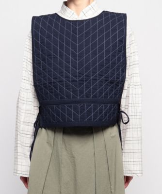 【Ｋｈａｄｉ　ａｎｄ　Ｃｏ／カディ　アンド　コー】キルティングタバード（３１２３２６５９０２０）
