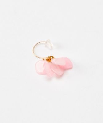 【ａｌｐａｃａ　ｔｏ　ｈａｎａ／アルパカトハナ】ｓａｋｕｒａ　ｎｏ　ｓｈｉｚｕｋｕ　フープピアス（３１２４１６５３２４０）