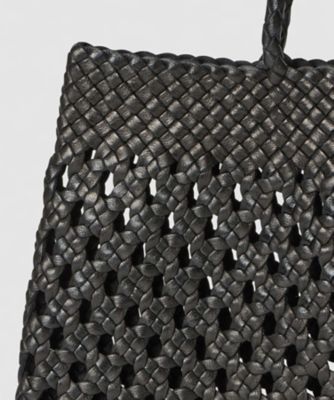 【ｗａｒａｎｇｗａｙａｎ　Ｍｏｒｏｃｃｏ／ワランワヤンモロッコ】レザーメッシュバッグ　Ｌ（３１２５１６５０２７０）