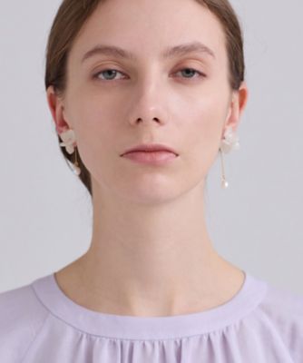 【ａｌｐａｃａ　ｔｏ　ｈａｎａ／アルパカトハナ】ＰＥＡＲＬ　ａｊｉｓａｉ　ピアス（３１２５１６５３１５０）