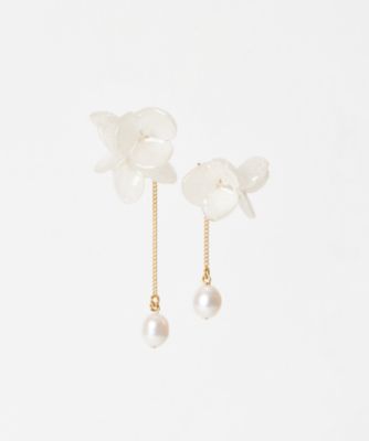 【ａｌｐａｃａ　ｔｏ　ｈａｎａ／アルパカトハナ】ＰＥＡＲＬ　ａｊｉｓａｉ　ピアス（３１２５１６５３１５０）