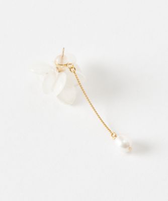 【ａｌｐａｃａ　ｔｏ　ｈａｎａ／アルパカトハナ】ＰＥＡＲＬ　ａｊｉｓａｉ　ピアス（３１２５１６５３１５０）