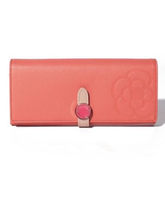 CLATHAS/クレイサス ブラン フラップ長財布 ホワイト(188400) ペールピンク 財布・マネークリップ【三越伊勢丹/公式】