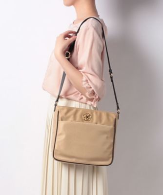 CLATHAS/クレイサス フレイム ショルダーバッグ(189233) ベージュ 旅行用かばん・バッグ【三越伊勢丹/公式】