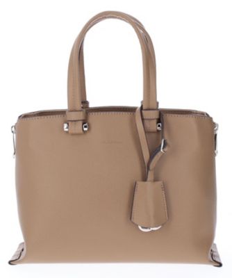 CLATHAS ベージュ エンボス加工 ハンドバッグ ベージュ系 CLATHASのハンドバッグ | レディース | 三越伊勢丹