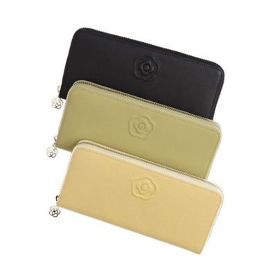 新品♡クレイサス 長財布 CLATHAS（クレイサス） 財布 長財布 フラップ 本革 ワッフル レザー