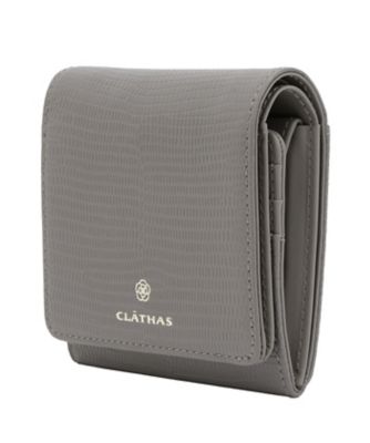 CLATHAS 財布　クレイサス CLATHAS クレイサス 財布 長財布 フラップ 本革 ワッフル レザー