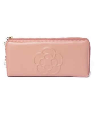 CLATHAS/クレイサス クレイサス CLATHAS ワッフル Lファスナー長財布(190321) ピンク 財布・マネークリップ【三越伊勢丹/公式】