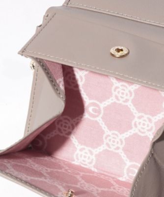 新品　CLATHAS　クレイサス　ピンク　ワッフル　財布　長財布 クレイサス CLATHAS 長財布 本革 レディース ワッフル L字