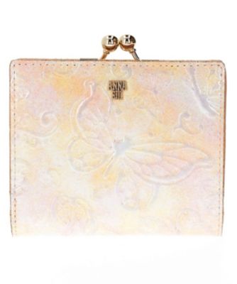 アナスイ ANNA SUI ローズハート 口金二つ折り財布