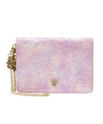 人気★ANNA SUI パピヨン 2面パスケース★バタフライ柄 おしゃれ アナスイ ANNA SUI パピヨン 2面パスケース