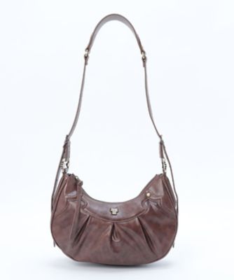 訳あり ANNA SUI ブラウンハンドバッグ 2way アナスイ ANNA SUI キャロル 2WAYハンドバッグ （ブラウン