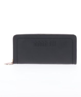 ＜ANNA SUI (Women)＞ソフティ　ラウンド長財布　ヌメ（３１７３８０）