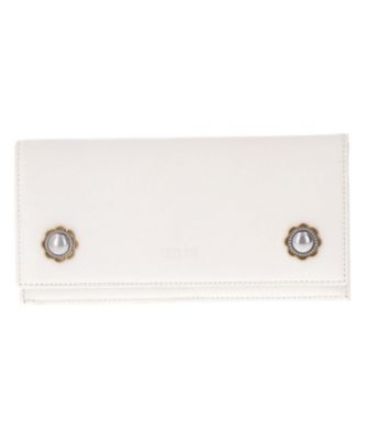 ANNA SUI (Women)/アナ スイ ヴィンテージボタン 薄マチ長財布 パープル(317451)