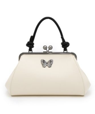 ＜ANNA SUI (Women)＞アナスイ　ＡＮＮＡ　ＳＵＩ　エイミー　２ｗａｙ口金バッグ（３１７７９２）
