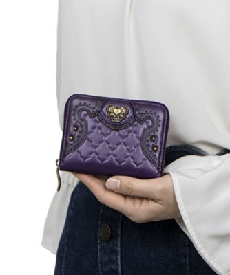 新品　アナスイ　エレノア　マルチケース　パープル アナスイ ANNA SUI エレノア マルチケース（317863