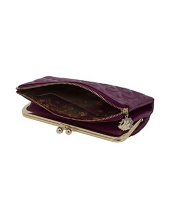 アナスイ ANNA SUI ピーコック 二つ折り口金長財布