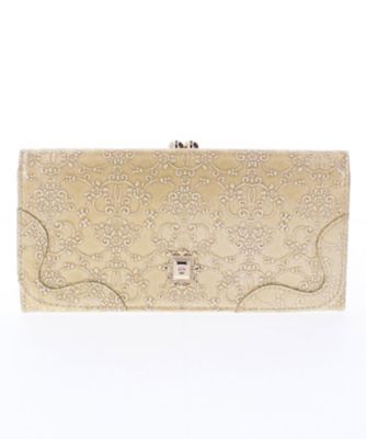 アナスイ ANNA SUI ルーミー 口金フラップ長財布