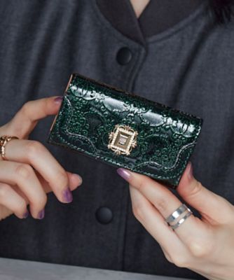 [ANNA SUI][アナスイ] ルーミー 　キーケース 　レディース グリーン アナスイ ANNA SUI ルーミー キーケース （グリーン） -人気