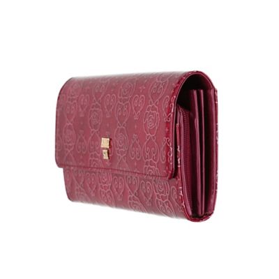 アナスイ　ＡＮＮＡ　ＳＵＩ　ローズハート　フラップ長財布（３１７９８０）