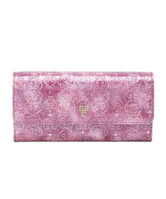 アナスイ　ＡＮＮＡ　ＳＵＩ　ローズハート　フラップ長財布（３１７９８０）