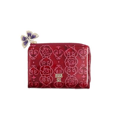ANNA SUI アナスイ ローズハート マルチケース ワイン 蝶 財布 imgrc0095249396.jpg
