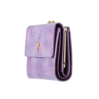 アナスイ ANNA SUI ローズハート 口金二つ折り財布