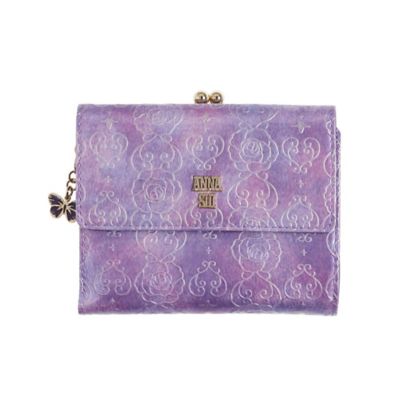 ✨極美品✨ANNASUI ローズハート 口金二つ折り財布 ミント ローズハート 口金2つ折り財布（財布）｜ANNA SUI（アナスイ）の